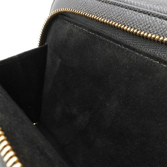 CHRISTIAN DIOR Black Leather Shoulder Bag - Picture 8 of 8